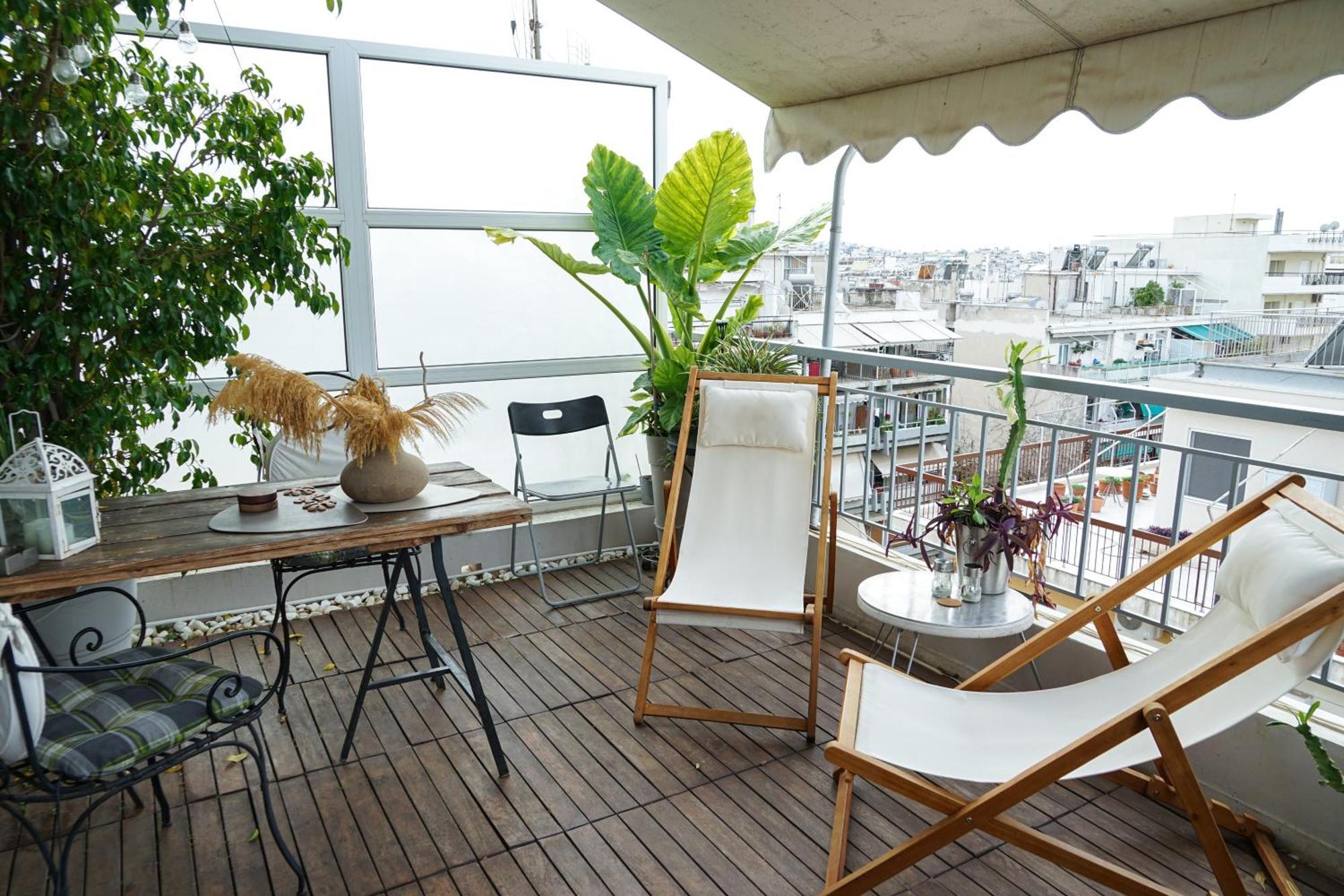 Small & Cozy With Acropolis & Lycabettus View Athens Ngoại thất bức ảnh